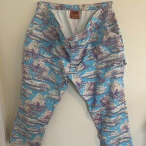 Big Bud Press Carpenter Jeans in Cloud Kingdom 3XL